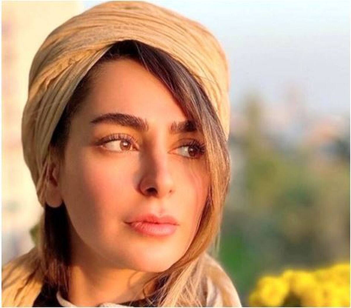 سلفی دلپذیر سمانه پاکدل در طبیعت گردی آخر هفته‌ای/چه متن احساسی جالبی هم نوشته!