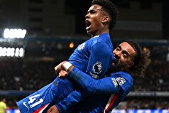 کوکوریلا در مورد استوائو، مهاجم چلسی، گفت: «بالاخره با پای راستش گل زد!»