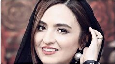 تغییر چهره بامزه گلاره عباسی در پشت صحنه سریال «بامداد خمار» /انگار از آفتاب گرفتن اومده!