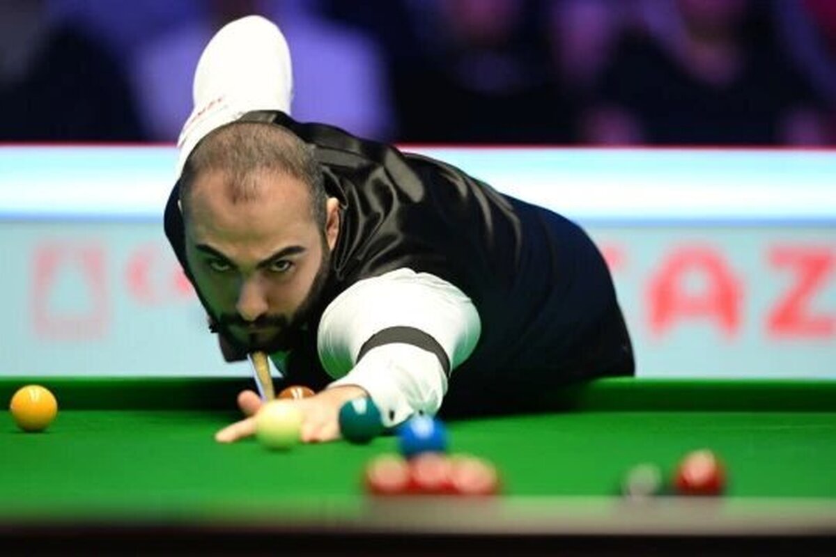حذف حسین وفایی از رقابت‌های اسنوکر قهرمانی بریتانیا