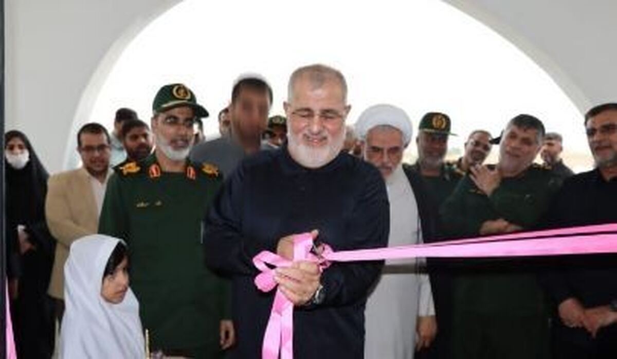 بهره‌برداری از طرح‌های عمرانی و محرومیت‌زدایی در هرمزگان با حضور فرمانده کل سپاه پاسداران