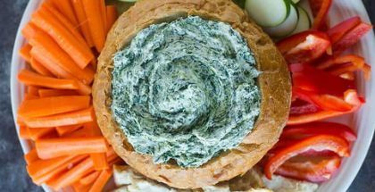 برای پذیرایی شیک و مجلسی از مهمان این دیپ محشر اسفناج را درست کنید