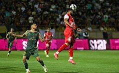 تساوی یک نیمه‌ای شمس‌آذر و پرسپولیس در ۴۵ دقیقه نخست