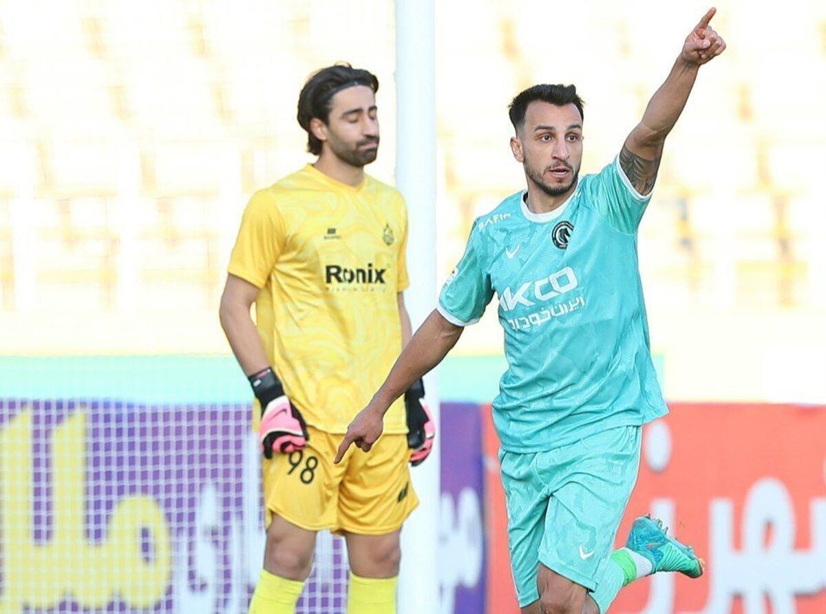 برتری قاطع پیکان مقابل ملوان پس از ۹ هفته ناکامی