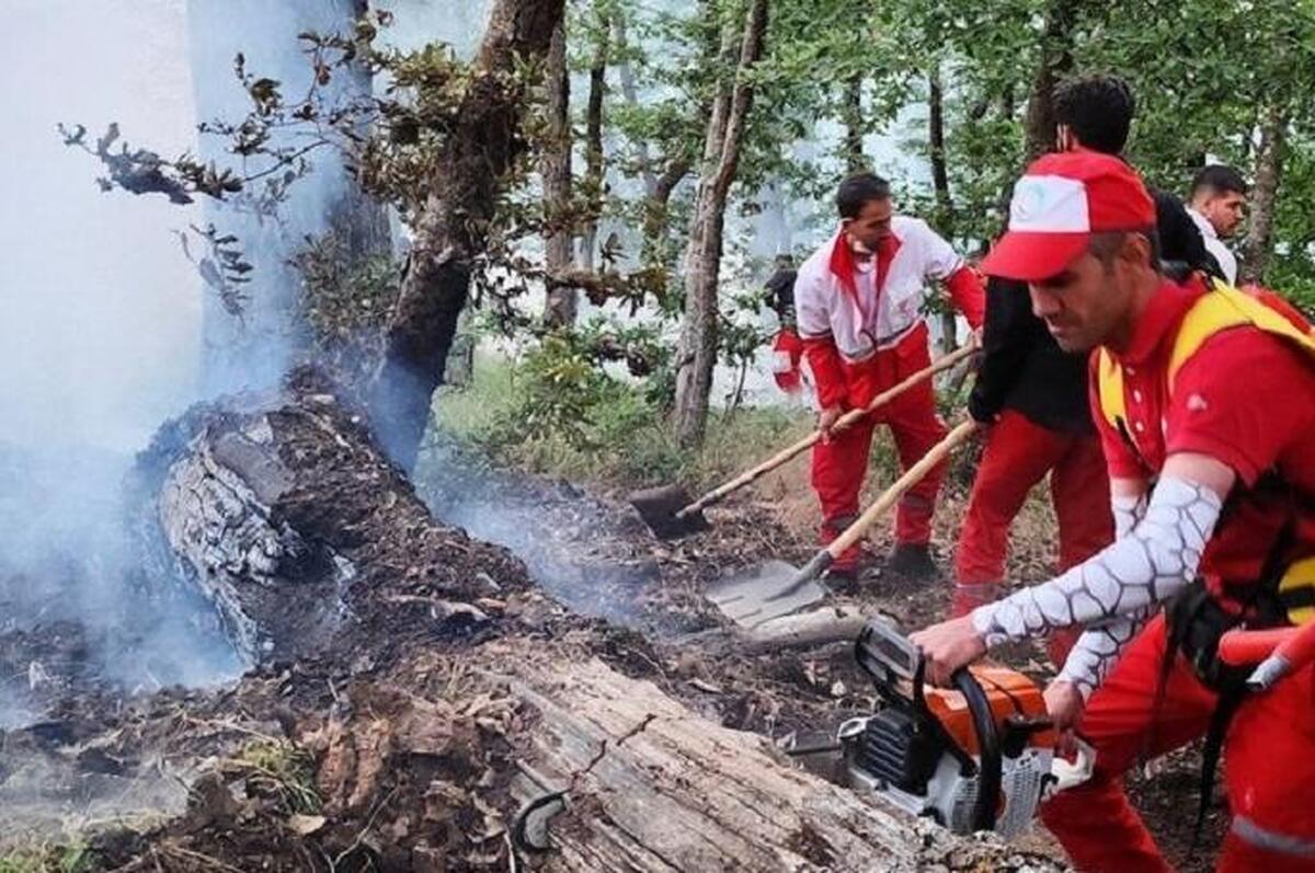 جنگل‌های سوادکوه دوباره دچار آتش سوزی شد