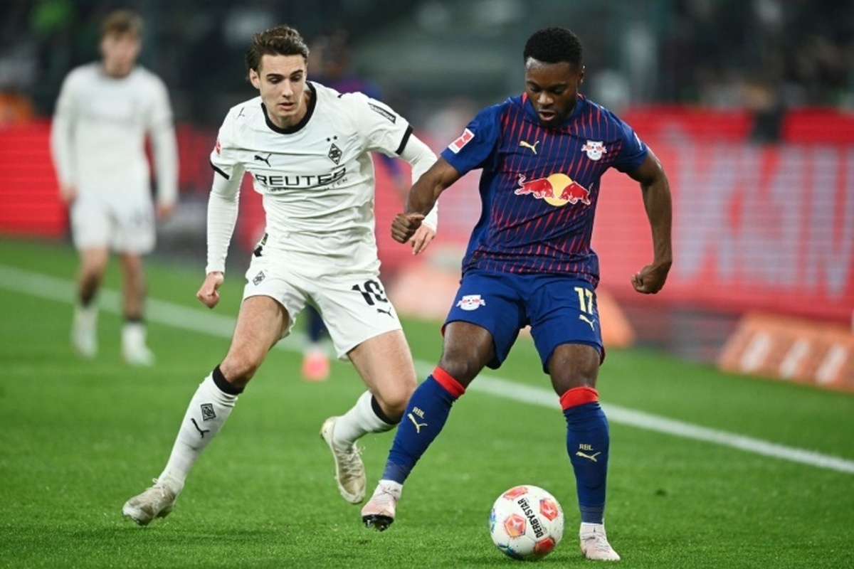 تیم فوتبال لایپزیگ در دیدار خارج از خانه خود در بوندس لیگا نتوانست تیم بروسیا‌ام را شکست دهد