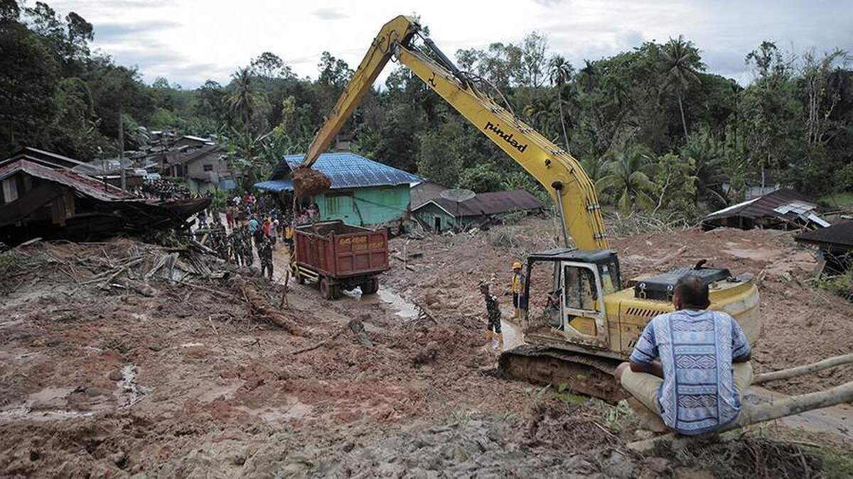 پوتین با قربانیان سیل در اندونزی ابراز همدردی کرد.