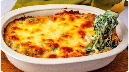 گراتن اسفناج یک غذای مدرن و مقوی که عاشق میشید