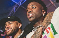 پیام تحریک‌آمیز نیمار به وینیسیوس جونیور: «رئال مادرید را ترک نکن»