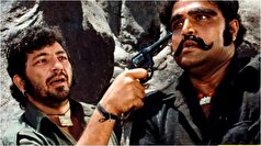 قابی صمیمانه و یادگاری از بازیگران سریال «شعله» در پشت صحنه در سال ۱۳۵۴