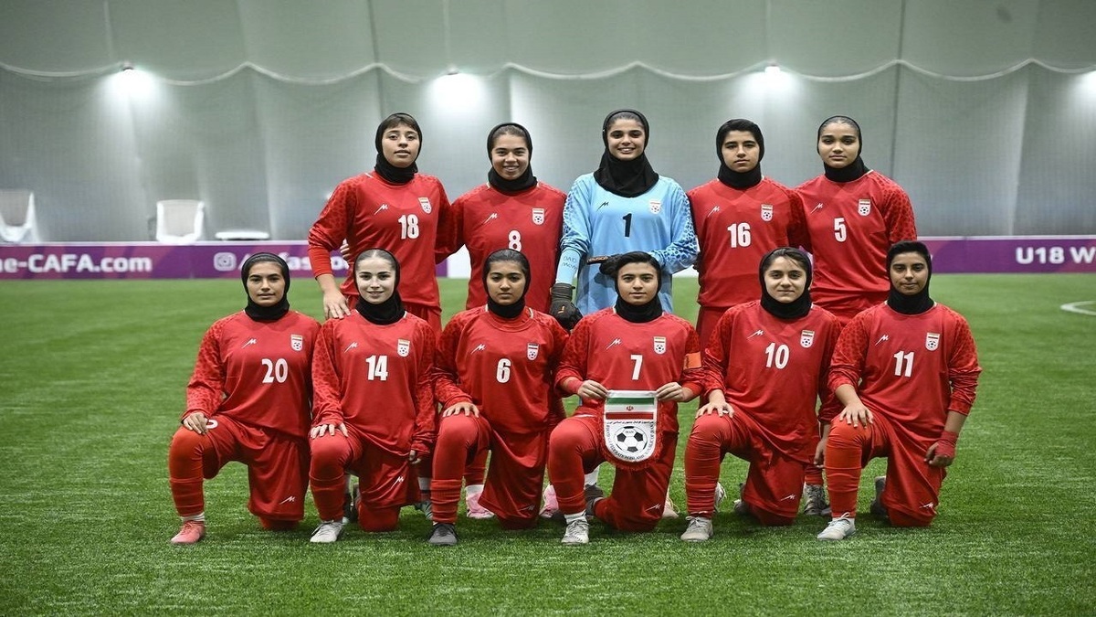 تورنمنت زیر ۱۸ سال دختران کافا؛ ایران سوم شد