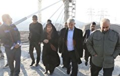 بازدید وزیر راه از پروژه آزادراه شمالی کرج