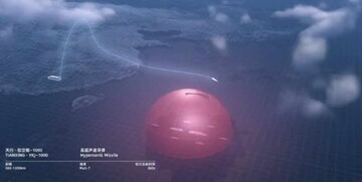 انتشار تصاویری خیره‌کننده از موشک YKJ-۱۰۰۰ چین!