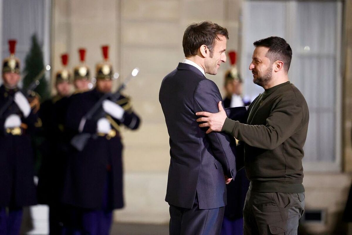 زلنسکی به پاریس سفر خواهد کرد