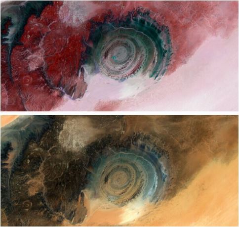 عکس «آژانس فضایی اروپا» از «چشم صحرا»