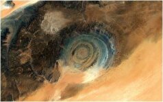 عکس «آژانس فضایی اروپا» از «چشم صحرا»