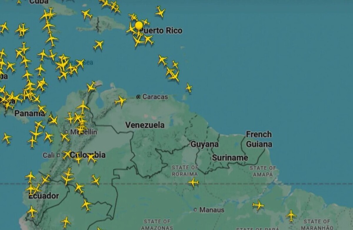 رویترز: مقامات آمریکایی از اعلام بسته شدن حریم هوایی ونزوئلا توسط ترامپ غافلگیر شدند