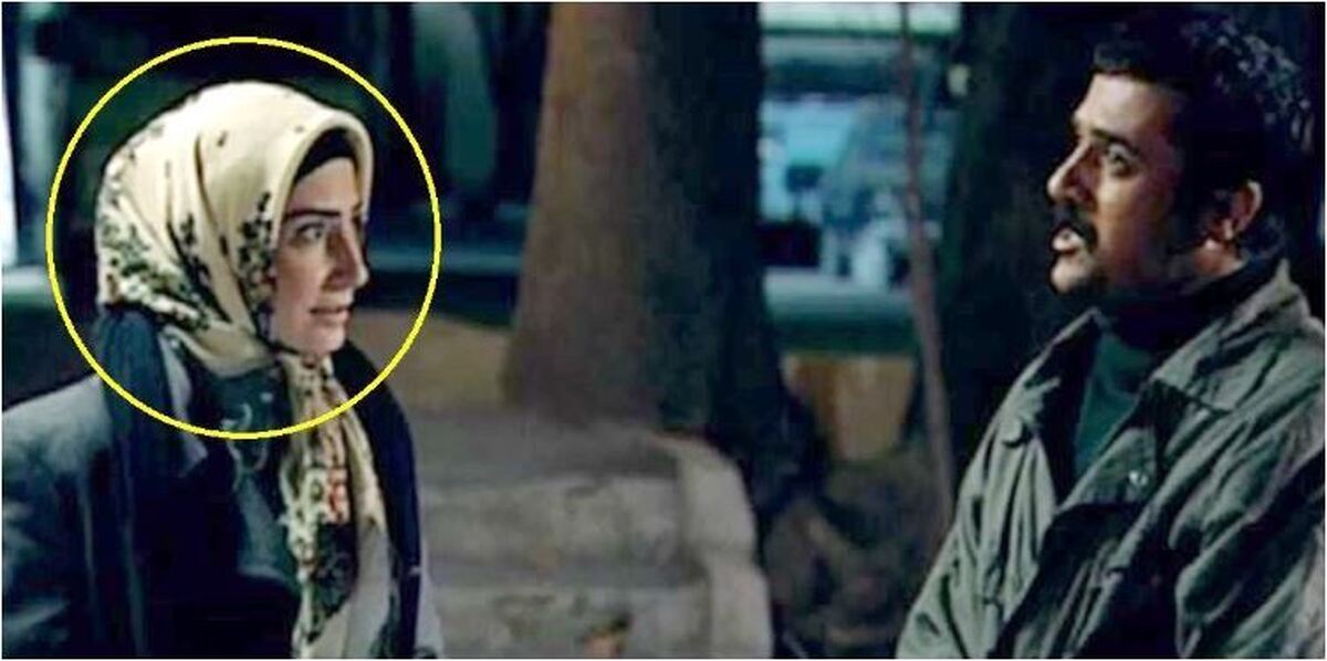 نگاهی به استایل فوق جذاب و مونوکروم سمیرا حسن پور در یک جشنواره هنری مهم+عکس