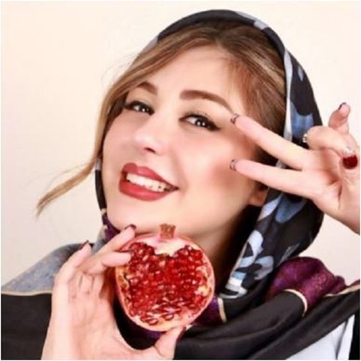 ایده‌های خاص نیوشا ضیغمی برای مهمانی شب یلدایش با انتشار این عکس لو رفت!