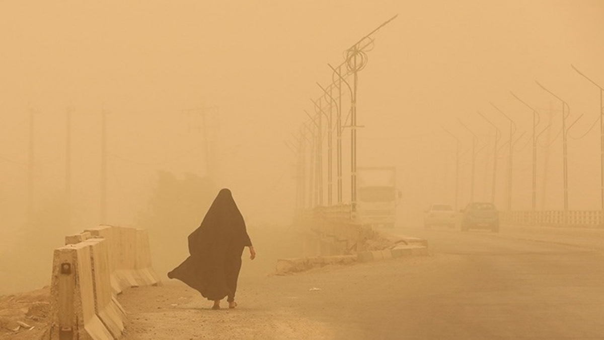 آلودگی هوا در ۱۸ شهر خوزستان