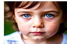 معنی سیاهی زیر چشم کودکان