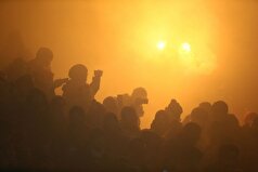 یک مسابقه پلی‌آف در سوئد به دلیل آتش‌سوزی چهار ساعت طول کشید