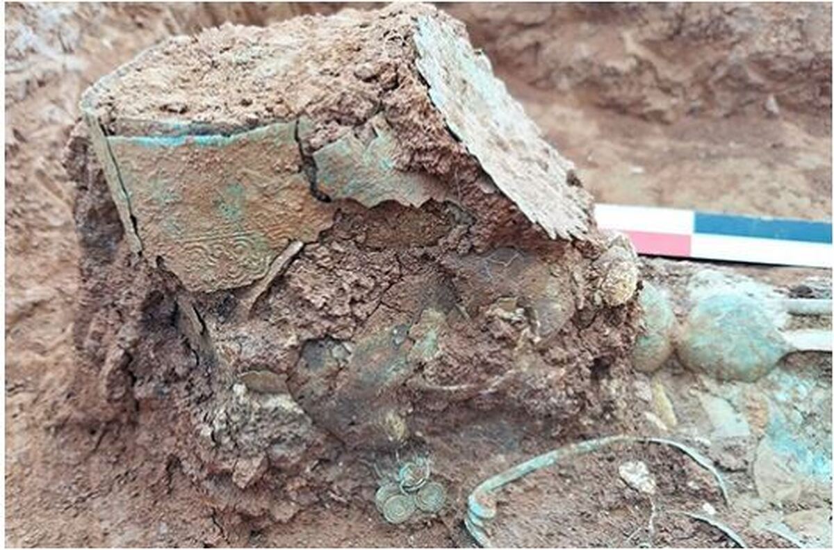 اشیاء گران قیمت بیرون کشیده شده از زیر خاک، اسراری درمورد زنی نجیب زاده و باستانی را برملا کرد