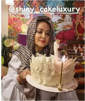 وقتی کیک تولد بهاره رهنما به یک اثر هنری تبدیل میشود! وقتی کیک تولد بهاره رهنما به یک اثر هنری تبدیل میشود!