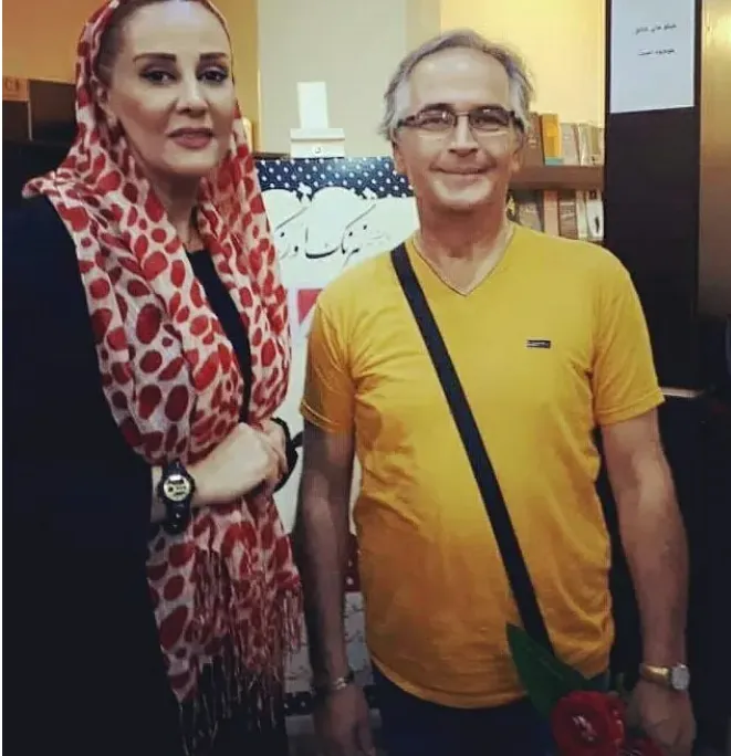 گذر زمان را در چهره سعید کنگرانی ببینید/عکس یادگاری با شیوا خسرومهر!