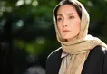 میکاپ ملیح و چهره دوست داشتنی هدیه تهرانی در پشت صحنه فیلم دختر ایرونی