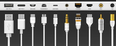 ظاهر یکسان، عملکرد متفاوت؛ تفاوت USB-C و تاندربولت ۴ چیست؟