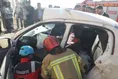 تصادف مرگبار در جاده کلات؛ راننده پژو در خودرو محبوس شد و جان باخت