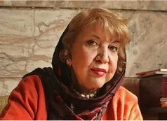 سیمین بهبهانی در مراسم بدرقه ایرن زازیانس به خانه ابدی اش؛ عکسی کمتر دیده‌شده