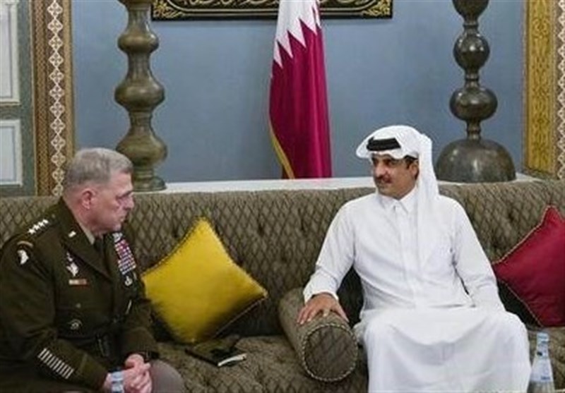 دیدار ژنرال «مارک میلی» با «شیخ تمیم» در دوحه؛ بررسی همکاری نظامی آمریکا و قطر