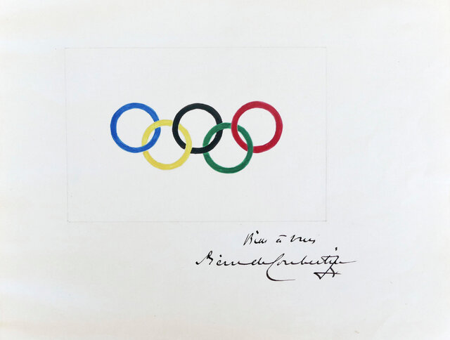 فروش نقاشی اصلی پنج حلقه المپیک به قیمت ۱۸۵ هزار یورو