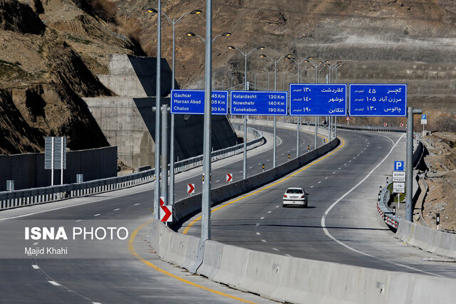 اعمال محدودیت ترافیکی در آزاده راه تهران - شمال در تعطیلات پیش‌رو