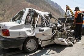 تصادف در محور چادگان اصفهان سه کشته برجا گذاشت