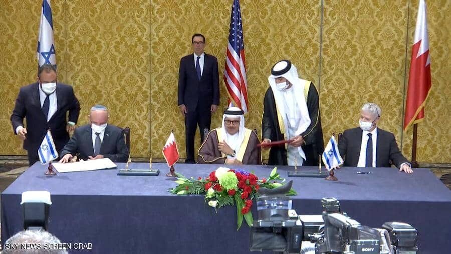 امضای توافق سازش میان بحرین و رژیم صهیونیستی