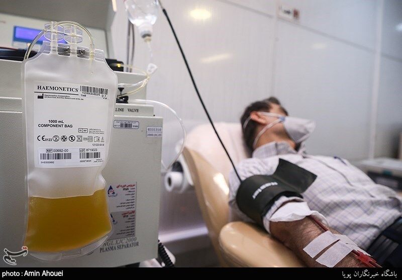 پلاسمای خون اهداکنندگان به سرعت جایگزین می‌شود