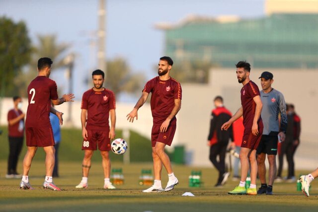 پرسپولیس با روحیه تمرین کرد
