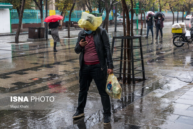  بارش برف و باران و وزش باد شدید در برخی مناطق کشور