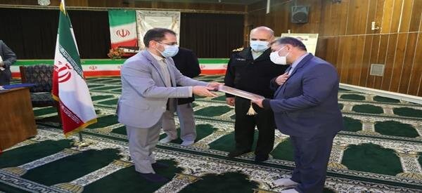 برگزاری آیین تکریم و معارفه در دادسرای ناحیه 24 تهران