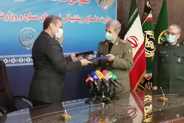 امضای توافقنامه همکاری جامع وزارت دفاع و وزارت جهاد کشاورزی