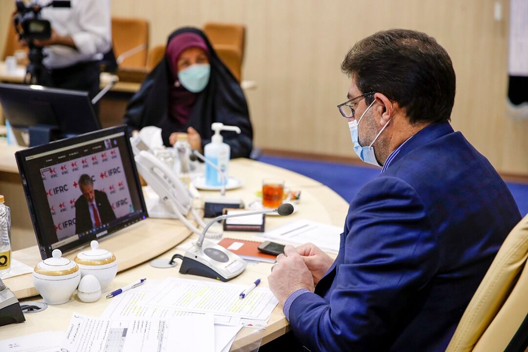 آموزش همگانی از همان ابتدای همه‌گیری کرونا توسط هلال‌احمر اجرایی شد