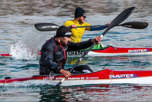 علی آقامیرزایی با قایقی که سایزش نبود، سهمیه المپیک گرفت