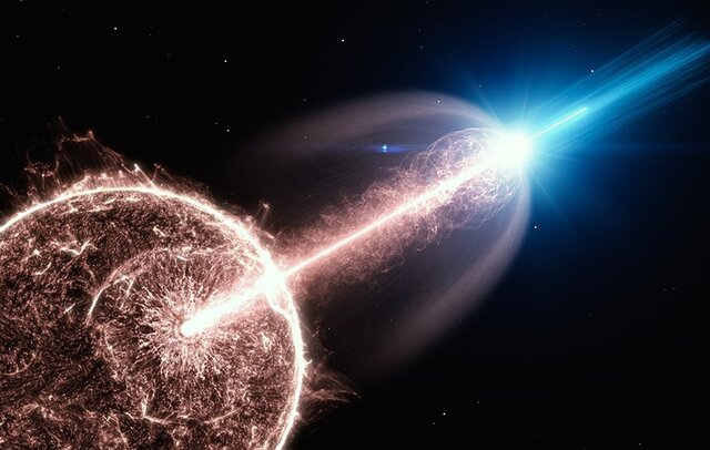 ثبت بزرگ‌ترین انفجار کیهانی توسط چندین تلسکوپ!