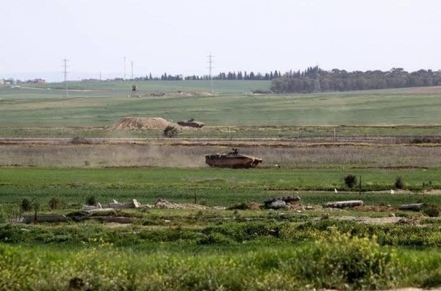 ورود غیرقانونی نظامیان صهیونیست به زمین‌های کشاورزی خان یونس