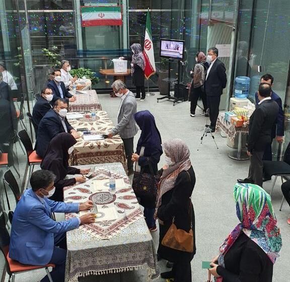 استقبال ایرانیان مقیم کره جنوبی از سیزدهمین دوره انتخابات ریاست جمهوری